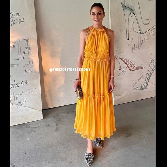 RARE!!! MANGO Halter Neck Maxi Dress NWT - Picture 10 of 16